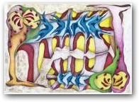 "Due alberi,caverne e fantasmi";
formato:33x24cm  » Click to zoom ->