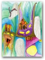"Un solo grande sole"; formato:33x24cm  » Click to zoom ->